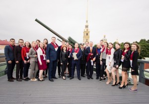 Открытие нового учебного года Президентской Академии у стен Нарышкина бастиона