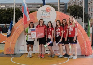 Женская сборная СЗИУ РАНХиГС приняла участие в чемпионате Европы по баскетболу
