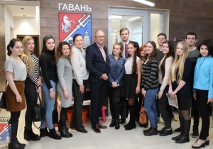 Студенты ФГиМУ встретились с руководителями муниципалитета Гавань