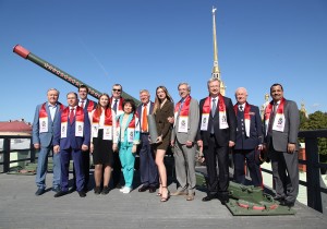 В Петропавловской крепости состоялась торжественная церемония посвящения в первокурсники СЗИУ РАНХиГС