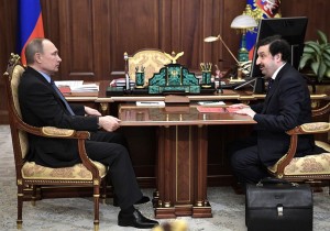 Ректор РАНХиГС Владимир Мау встретился с Президентом РФ Владимиром Путиным