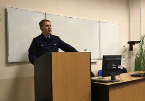 Студентам юридического факультета рассказали о работе правоохранительных органов