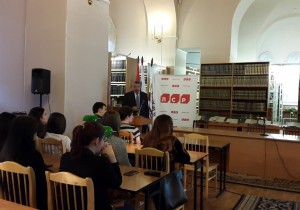 Заведующий базовой кафедрой «Группы ЛСР» провёл открытую лекцию