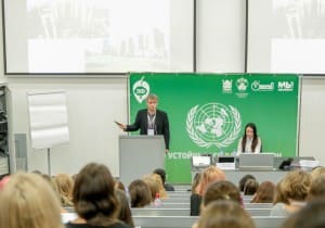 Делегация Студенческого клуба «Дипломат» приняла участие в молодежном экологическом форуме