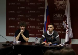 Чемпион мира по пляжному футболу встретился со студентами СЗИУ РАНХиГС