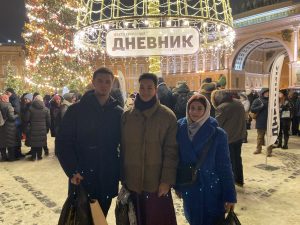 Работники СЗИУ приняли участие в новогодней акции «Петербургского дневника»