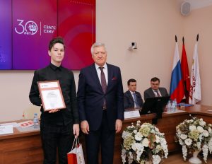 Студент ФМОПИ стал обладателем премии «Студент года-2021»