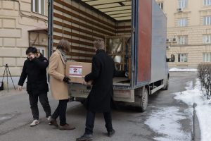 СЗИУ РАНХиГС вновь отправил партию гуманитарной помощи беженцам ДНР и ЛНР