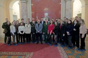 Студенты СЗИУ встретились с руководством Законодательного собрания Петербурга