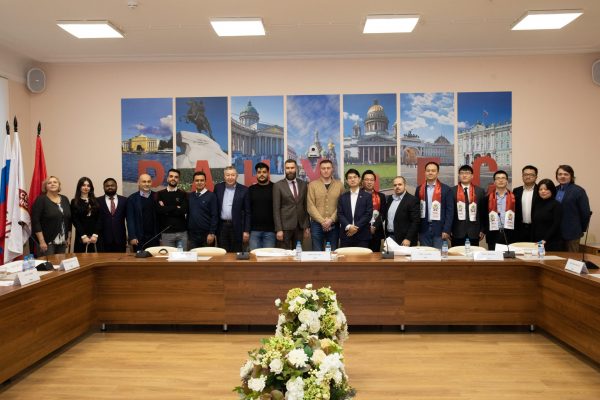 Директор РАНХиГС Санкт-Петербург встретился с зарубежными партнерами
