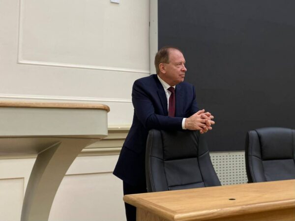 На юридическом факультете прошла публичная лекция в рамках проекта «Юридический в лицах»