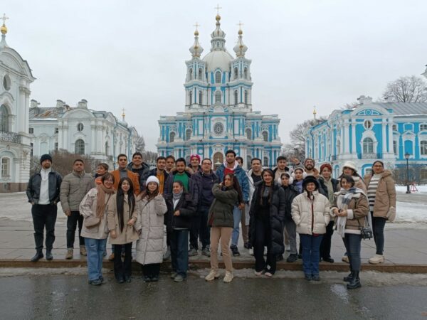 В петербургском кампусе Президентской а академии состоялась культурная программа для иностранных студентов, изучающих русский язык