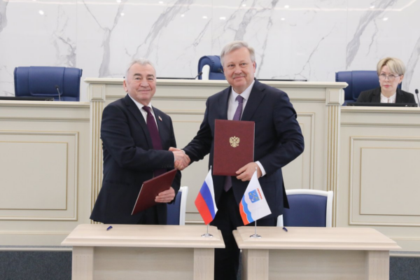 Президентская академия в Санкт-Петербурге и Законодательное собрание Ленинградской области подписали соглашение о сотрудничестве