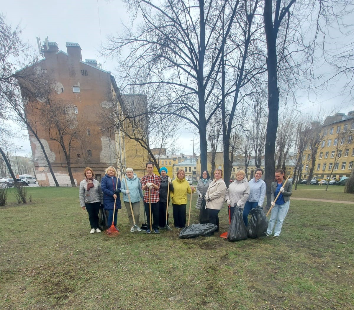 17 апреля в 12:00 состоялся традиционный весенний субботник