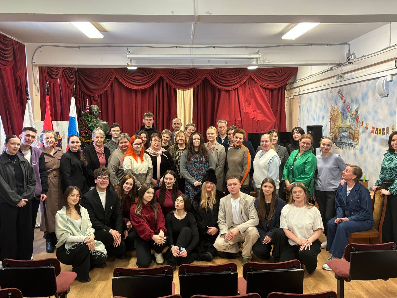 Новогодний концерт «Тринадцать мелодий зимы» для преподавателей и сотрудников ФСПО